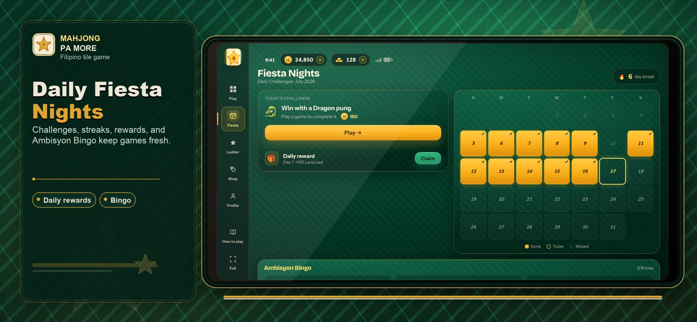Fiesta daily challenges